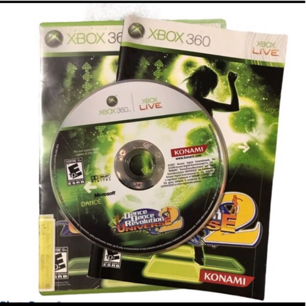 XBOX 360 Dance Dance Revolution: Universe Video Game /Original Case with Booklet